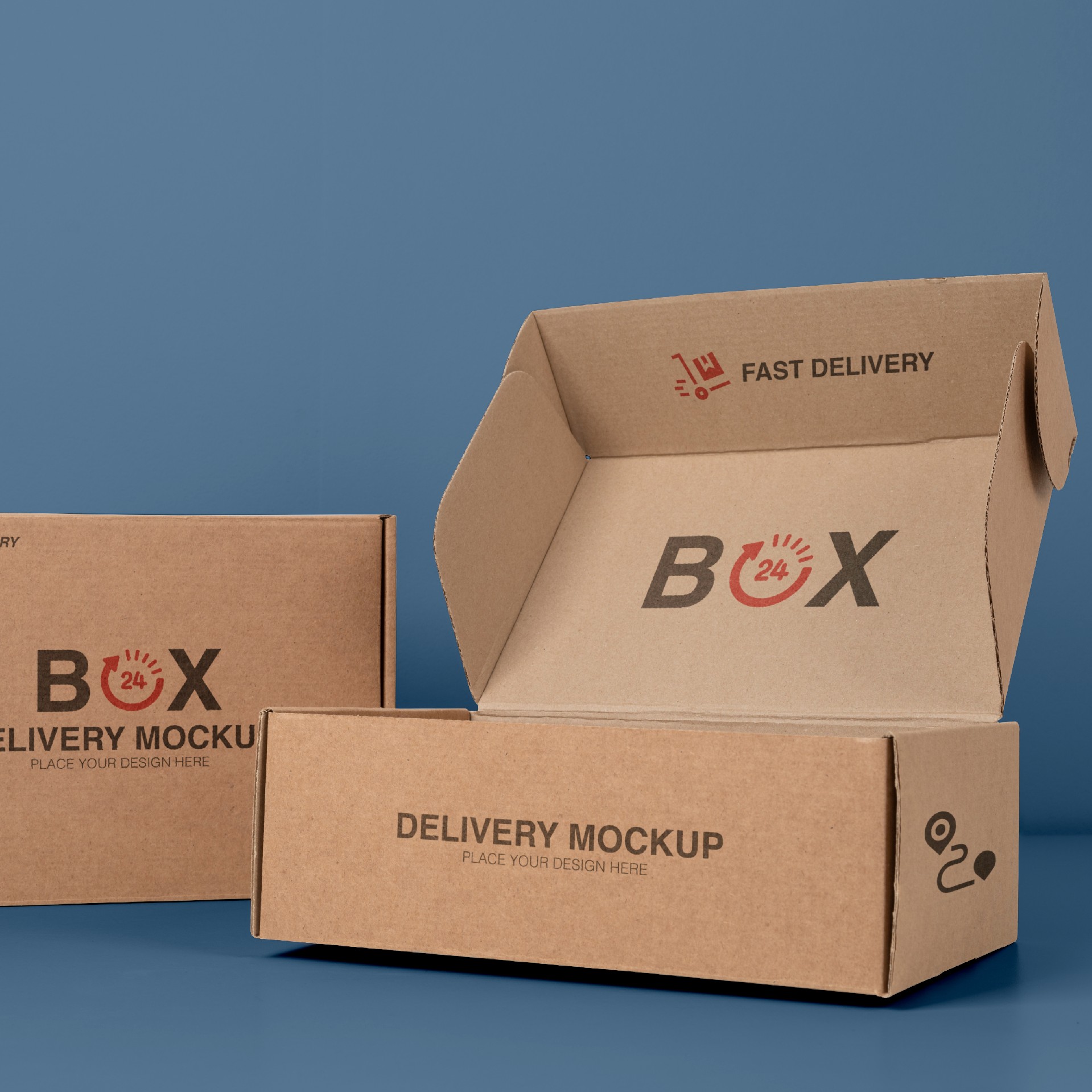 (A) Corrugated Mailer Boxes