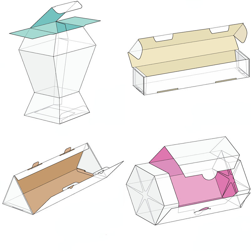 (R) Folding Paper Box