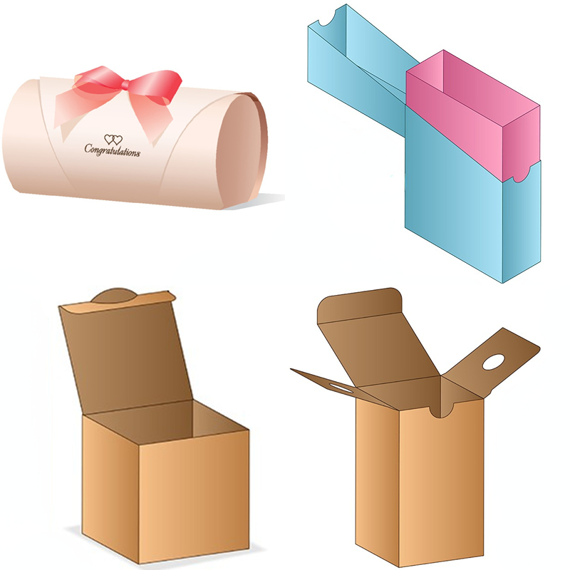 (Q) Folding Paper Box